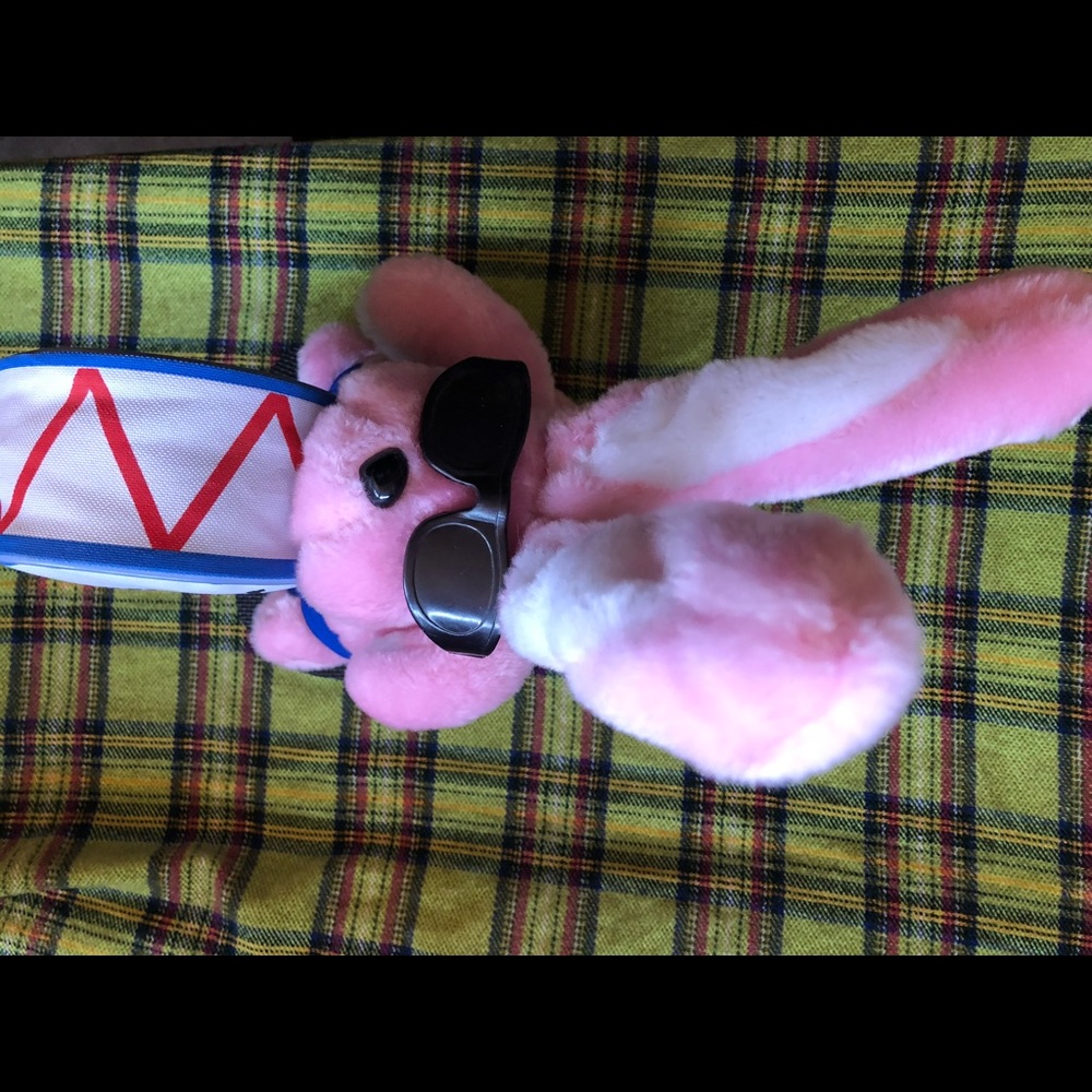 Vintage energizer bunny plush